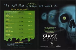 GHOST STORIES__Original 1997 Impresión comercial ANUNCIO/ANUNCIO___Horror_Serie de televisión__Rip Torn - Imagen 1 de 3