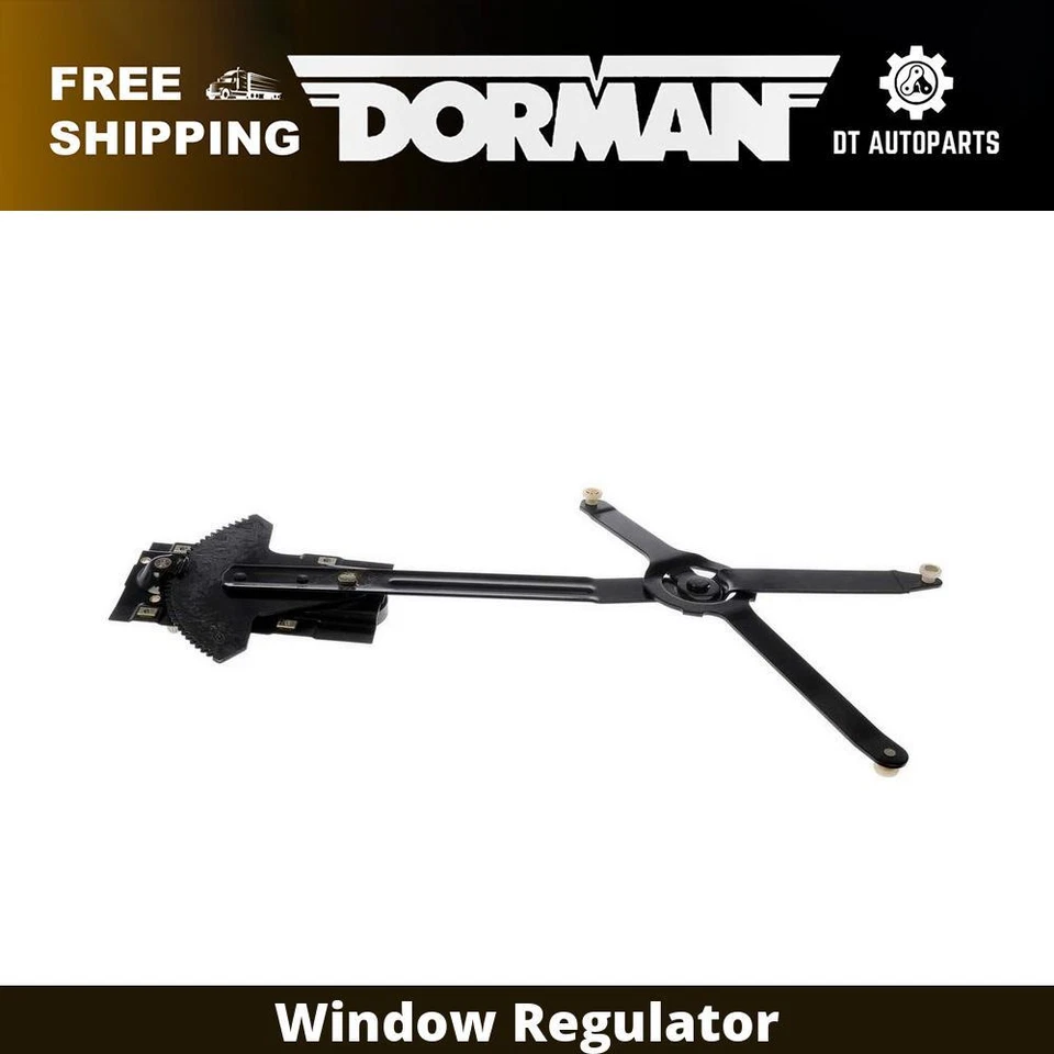 适用于 1972 年 GMC K35/K3500 拾音器 Dorman 窗调节器 左前 — 第 1/4 张图片