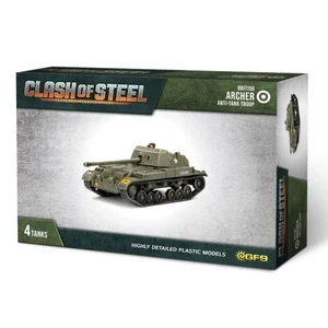 Britisch: Archer Anti-Tank Troop - Brandneu - Clash Of Steel Gale Force Nine - Bild 1 von 1