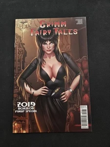 GRIMM FAIRY TALES HORROR PINUP SPECIAL 2019 VARIANT C ZENESCOPE Elvira - Picture 1 of 2