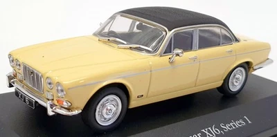 Atlas Editions 1/43 Scale Model Car 4 641 127 - Jaguar XJ Series1- Yellow - Image 1 of 4