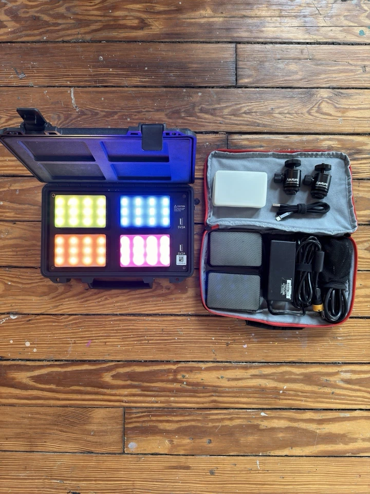 Aputure MC-4 Light Travel Kit - Black - Image 1 of 4