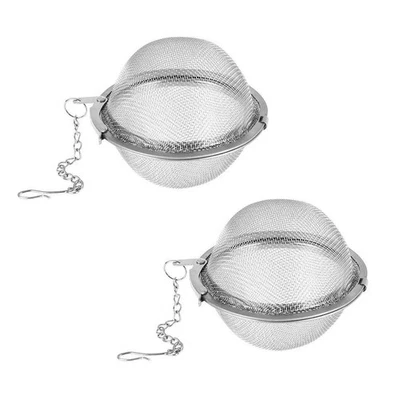 Tea Steeper, 2Pcs Mesh Tea Infuser Premium Tea Filter Tea Interval Diffuser - Image 1 of 4