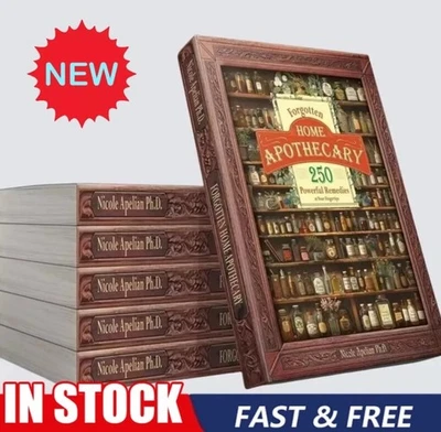 Forgotten Hom- Apσthecary:250-Powerful Remedies By  Nicole Apelian=PhD -A4 Size - Image 1 of 4