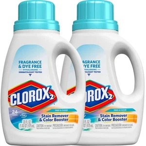 Clorox 2 Liquid Concentrated Color Safe Bleach - Free & Clear - 33 oz - 2 pk/... - Picture 1 of 1