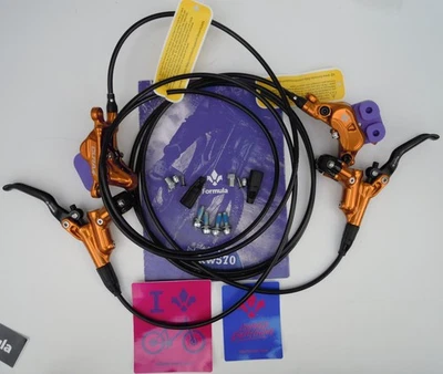 Formula-Cura 4 Juego de frenos dorado 4 pistones opcional Speedlock delantero+trasero FD94175-4G Foto 1 de 2