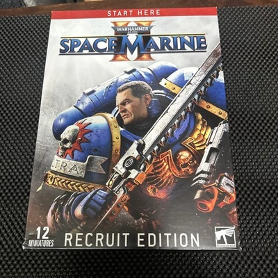 Warhammer 40K Space Marine 2 Recruit Edition Lieutenant Titus стартовый набор новый в коробке - Изображение 1 из 2