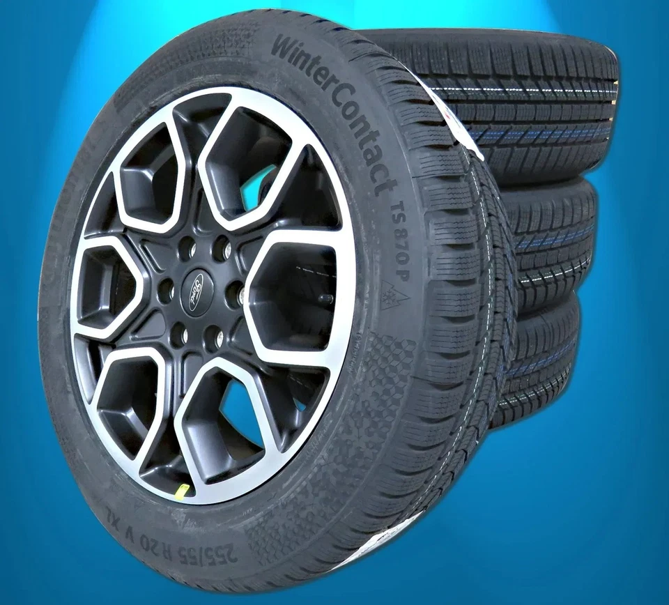 Winterräder Ford Ranger 2023 CONTINENTAL TS870SUV 255 55 20 original FORD Alu RD