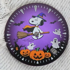 Dial maker - Yellow Halloween & Snoopy Dial BGW9 lume For Seiko NH35 - Picture 1 of 4