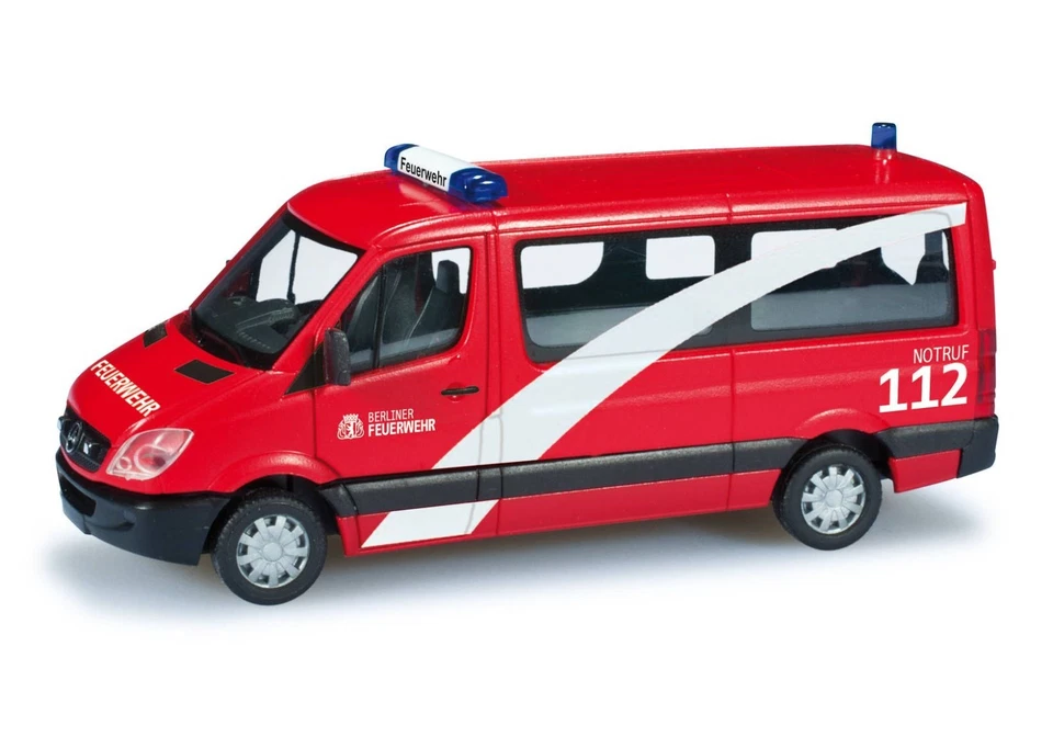 HERPA 049689 1/87 H0 -Mercedes-Benz Sprinter 06 "Dipartimento VF di Berlino" - Immagine 1 di 1