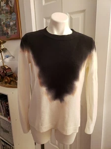simply vera wang Pullover Small Schwarz Beige Hombre Modern Klassisch Damen - Bild 1 von 8