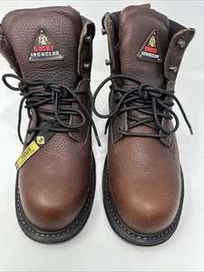 Rocky Arbeitsstiefel 6" IronClad 6696 wasserdicht Stahlkappe rutschfest US Herren 11W - Bild 1 von 17