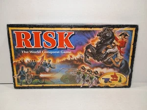 Vintage Hasbro Risiko Brettspiel 1993 Die Welteroberung Spiel Parker Brothers Lesen - Bild 1 von 12