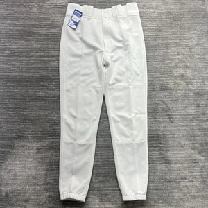 Mizuno Hose Größe M Herren Aktiv Sport Softball Baseball Weiß Neu mit Etikett - Bild 1 von 10