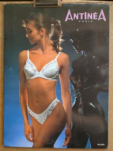 80er-90er Jahre Antinea Werbedisplay Karton - Damen Dessous /RSC190 - Bild 1 von 1