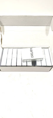 Karteo Plastikkarten Blanko 250Stk. weiß 65121-E-0