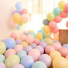 100 Stck 10-Zoll-Geburtstagsballons Macaron-Ballons Party-Ballon (gemischte Far