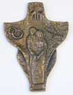 Bronze Kreuz Hochzeitskreuz Wandkreuz Lebensbaum Ferdinand Starmann 20,5x14,5cm