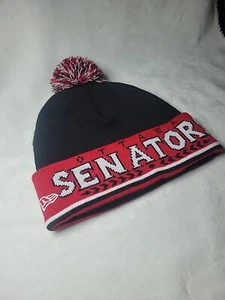 Ottawa Senators NHL Hockey Classic Cuffed Knit Hat Beanie New Era Red Winter - Picture 1 of 4