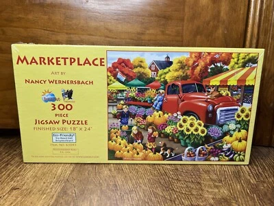 PUZZLE SUNSOUT 300 PIEZAS - MERCADO POR NANCY WERNERSBACH - NUEVO EN ENVOLTURA Foto 1 de 4