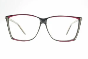 Vintage Safilo Emozioni 19 57[]11 140 Black Pink Oval Glasses NOS - Picture 1 of 6