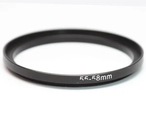 Vintage 55mm to 58mm Step Up Adapter Ring - Picture 1 of 2