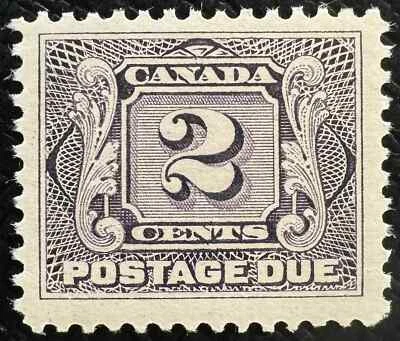 CANADÁ Nº J2, FRANQUEO DEBIDO, F COMO NUEVO NH, (KF574 Foto 1 de 2