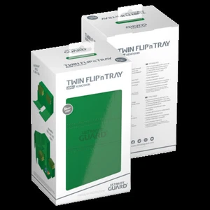 Ultimate Guard Twin Flip `n`Tray 200+ XenoSkin Monocolor Grün - Bild 1 von 1
