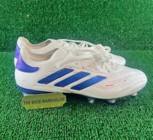 Men's Adidas Copa Pure 2 Elite K White Blue Red Soccer Cleats IG6395 Size 5 - Picture 1 of 5