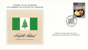 Flag / First Day / Stamps of All Nations / Norfolk Island 1985 - Picture 1 of 2