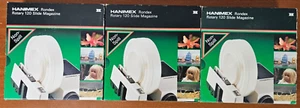 3 X Hanimex Rondex Rotary 120 Slide Magazine Non Spill - Picture 1 of 8