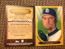 Trevor Hoffman #HOF-17 Padres 5x7 Gold #/10 From 2018 Topps Gallery Hall Of Fame