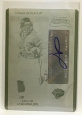 Alvin Pearman 2005 Bowman Chrome Rookie Autograph Printing Plate #1/1 SP RC