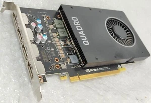 NVIDIA QUADRO P2000 HP 919988-002 5GB 4-p DisplayPort video Graphics Card - Picture 1 of 1