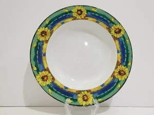 Mikasa Sunshine Parade 8" Rim Soup Bowl - Set of 3 - Picture 1 of 4