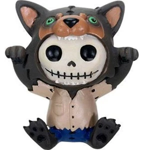 Furrybones Wolfie Wolf Figurine - Picture 1 of 2