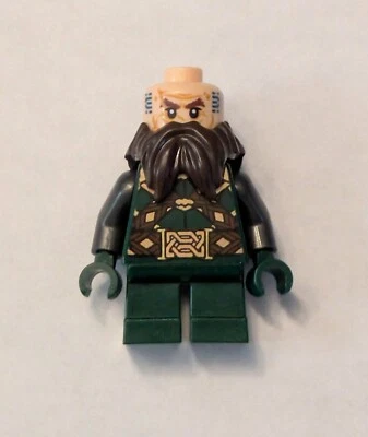 Genuine LEGO Minifigure Dwalin the Dwarf Lord of the Rings 79018 Five Armies NEW - Image 1 of 2