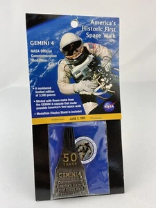 Offizielle NASA GEMINI 4 First Space Walk 50 Jahre Gedenkmedaille limitiert - Bild 1 von 23