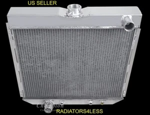NEW 3 ROW CHAMPION ALL ALUMINUM RADIATOR 1970-1977 FORD MAVERICK 20" WIDE CORE - Picture 1 of 3