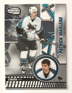 PATRICK MARLEAU 2003-04 Pacific Invincible Retail #83 San Jose Sharks
