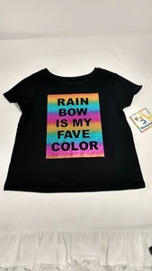 Mädchen Garanimals T-Shirt Größe 2T ""RAINBOW IS MY FAV COLOR"" brandneu mit Etikett - Bild 1 von 3