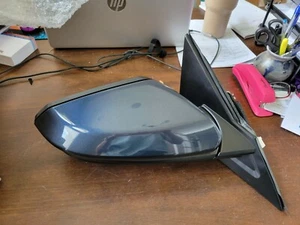 NEW COSMIC BLUE 2016-21 Mirror fits Honda Civic EX/Si Passenger Heat w/Camera - Picture 1 of 7