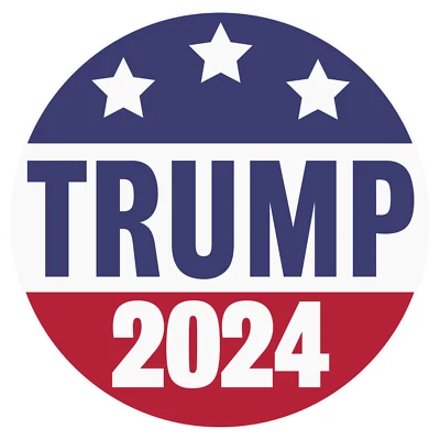Trump 2024 Vote for Trump USA President Elections Aluminum Metal Sign - Image 1 of 3