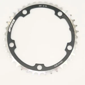 FSA Pro Road Chainring 39t 130mm 5 Bolt BCD 2x 10/11 Speed DoubleRoad Black - Picture 1 of 2