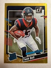 2023 Tank Dell /50 Gold Press Proof Rated Rookie 2023 Panini Donruss Texans RC