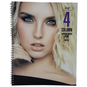 Hi Lift Hair Salon Appointment Book 4 Columns Booking Beauty Nails Reminder Note - Picture 1 of 1