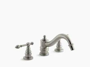 KOHLER K-T6906-4-BN IV Georges Deck-Mount Bath Faucet Trim BRUSHED NICKEL - Picture 1 of 1