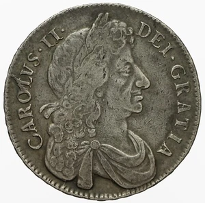 Media corona Carlos II 1675 V. Septimo S3367 - Imagen 1 de 5