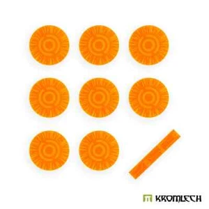 Marcadores Objetivos KROMLECH Legión y Regla de Medio Alcance-Naranja PUNTOS DE INTERÉS - Imagen 1 de 3