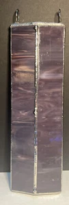 Kaleidoscope Artisan Handcrafted Purple Stained Glass With Daisy Shape Geo View - Picture 1 of 7